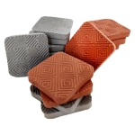 پد پایه مبل مدل گل کد 1700 مجموعه 8 عددی