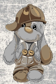 فرش ماشینی ساوین طرح اتاق کودک زمینه کرم